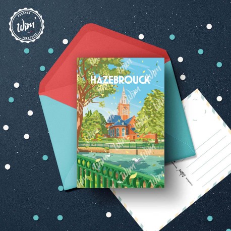 Hazebrouck Postcard / 10x15cm