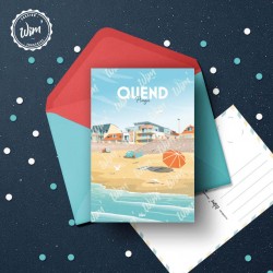 Quend Plage Postcard  / 10x15cm