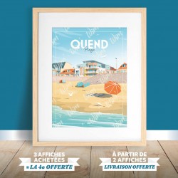 Affiche Quend Plage