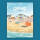 Quend Plage Poster