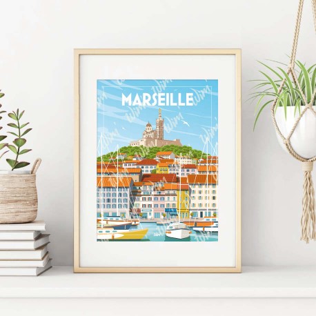 Affiche Marseille