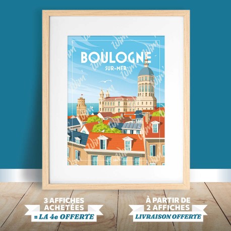 Boulogne-sur-Mer - "Du côté de Boulogne" Poster