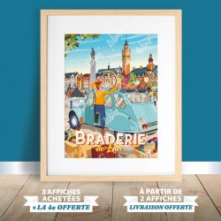 Affiche Lille - Braderie 2023 - "Jour de Braderie"