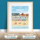 Affiche Le Touquet - "Plage"