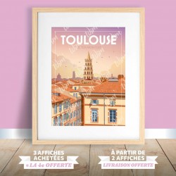 Affiche Toulouse - "Toi, toi, mon Toit"