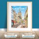 Boulogne-sur-Mer - "La Rue de Lille" Poster