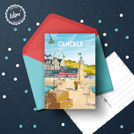 Cancale Postcard  / 10x15cm