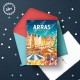 Carte Postale Arras - "Noël à Arras"  /  10x15cm