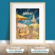 Arras - "Place des Héros" - Nuit Poster