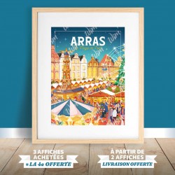 Affiche Arras - "Noël à Arras"