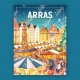 Affiche Arras - "Noël à Arras"