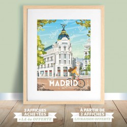 Affiche Madrid Poster