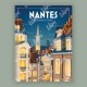 Nantes - "La Lumière de l'Ouest" Poster