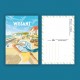 Wissant - "Balade sur la digue" Postcard  / 10x15cm