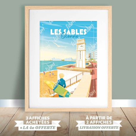 Affiche Les Sables d'Olonne