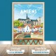 Affiche Amiens - "Sous le charme d’Amiens"