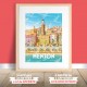 Affiche Menton