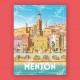 Affiche Menton