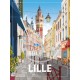 Affiche Lille "Balade Vieux-Lille" 50x70cm