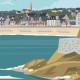 Affiche Saint-Cast-le-Guildo - "Côté Plage"