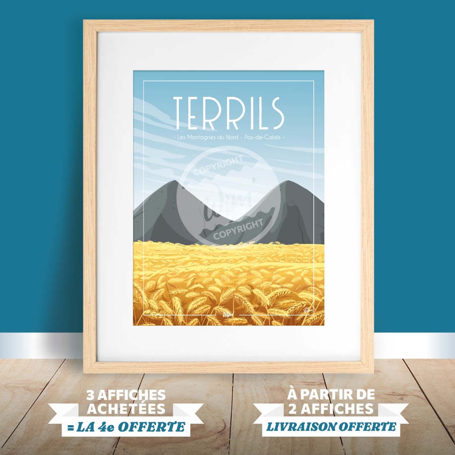 Affiche Soldes pour magasin d'optique - Terra Nullius
