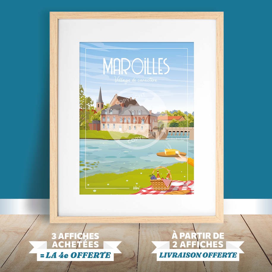 Maroilles poster by Wim