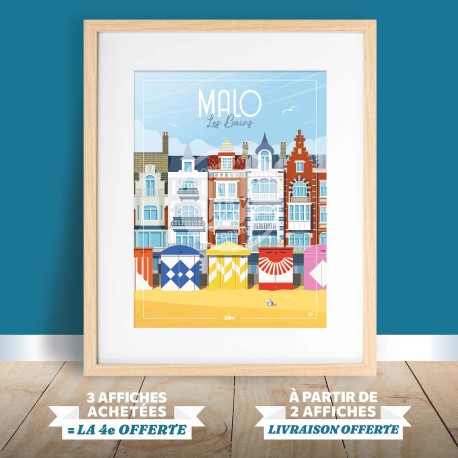 Malo-Les-Bains Poster