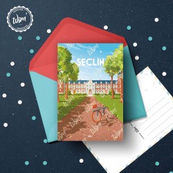Seclin Postcard  / 10x15cm