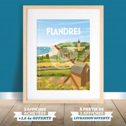 Affiche Nord - "Les Flandres"