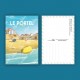 Le Portel - "Détente au Portel" Postcard  / 10x15cm