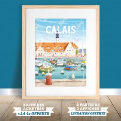 Affiche Calais - "Promenade"