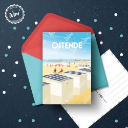 Carte Postale Ostende /  10x15cm