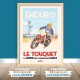 Affiche Le Touquet- "l'enduro"