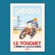 Affiche Le Touquet- "l'enduro"