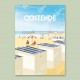 Ostende / Oostende Poster