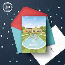 Carte Postale Lille - "Villa Cavrois" / 10x15cm
