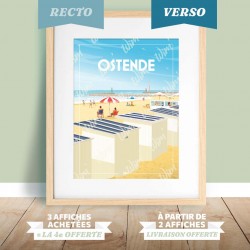 Ostende / Oostende Poster