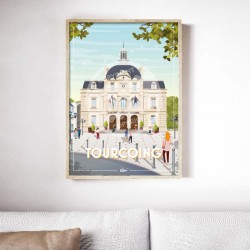 Affiche Tourcoing 50x70cm